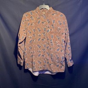 FieldMaster Corduroy Button Down Shirt (L)